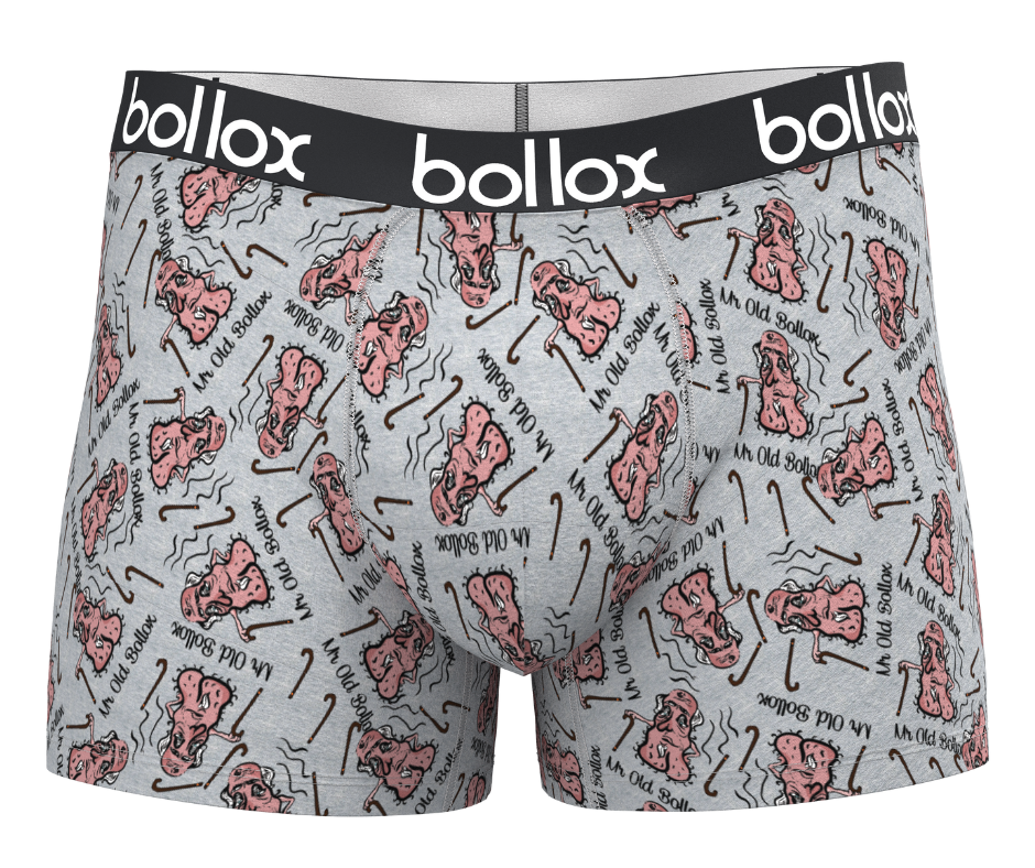 Bollox - Mr Old Bollox  - Men's Trunk - Bamboo & Cotton Blend (1Pack)