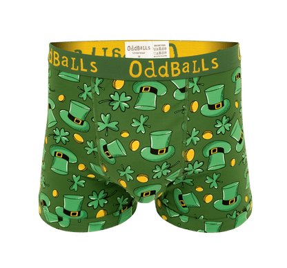 OddBalls Feeling Lucky - Mens Boxer Shorts | St Patrick’s Day