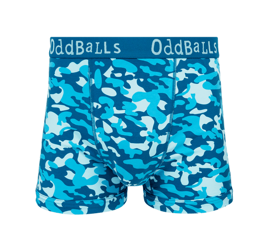 Blue Commando - Mens Cotton Boxer Shorts OddBalls
