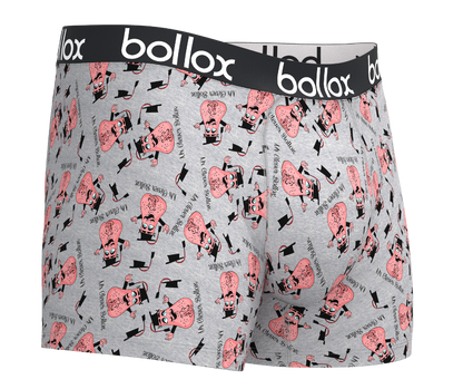 Bollox - Mr Clever Bollox  - Men's Trunk - Bamboo & Cotton Blend (1Pack)
