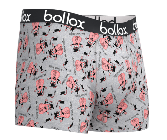 Bollox - Mr Clever Bollox  - Men's Trunk - Bamboo & Cotton Blend (1Pack)