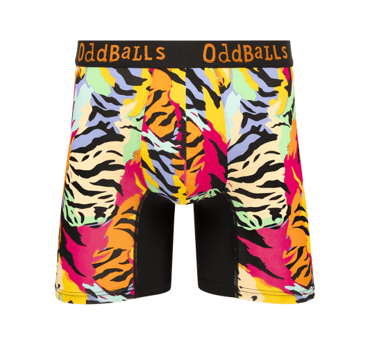 OddBalls Wild Thing - Mens Bamboo Boxer Shorts
