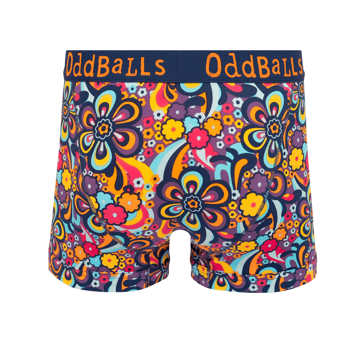 OddBalls Peace and Love - Mens Cotton Boxer Shorts