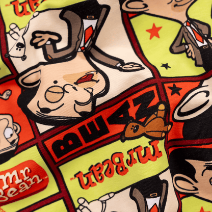 OddBalls Mr Bean Comic - Mens Cotton Boxer Shorts
