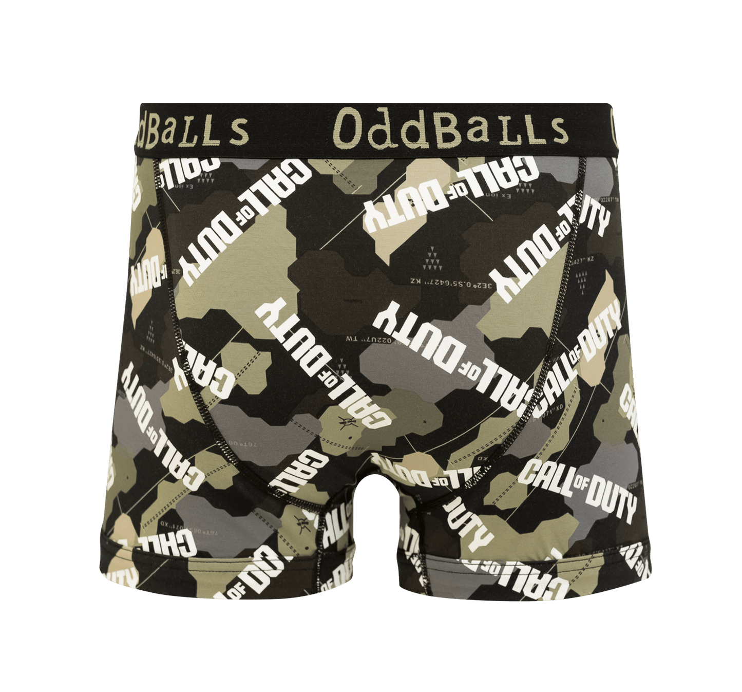 OddBalls Call of Duty Camo - Mens Cotton Boxer Shorts