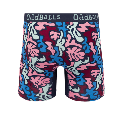 OddBalls Morph - Mens Bamboo Boxer Shorts