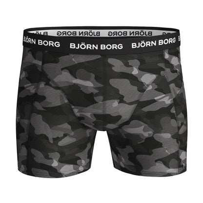 3 Pack Mens Soft Breathable Cotton Boxers Shorts (Designer)