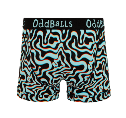 Neon Lava - Mens Cotton Boxer Shorts OddBalls