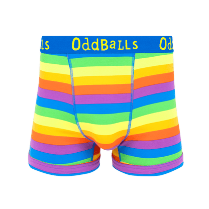 OddBalls Rainbow - Mens Cotton Boxer Shorts