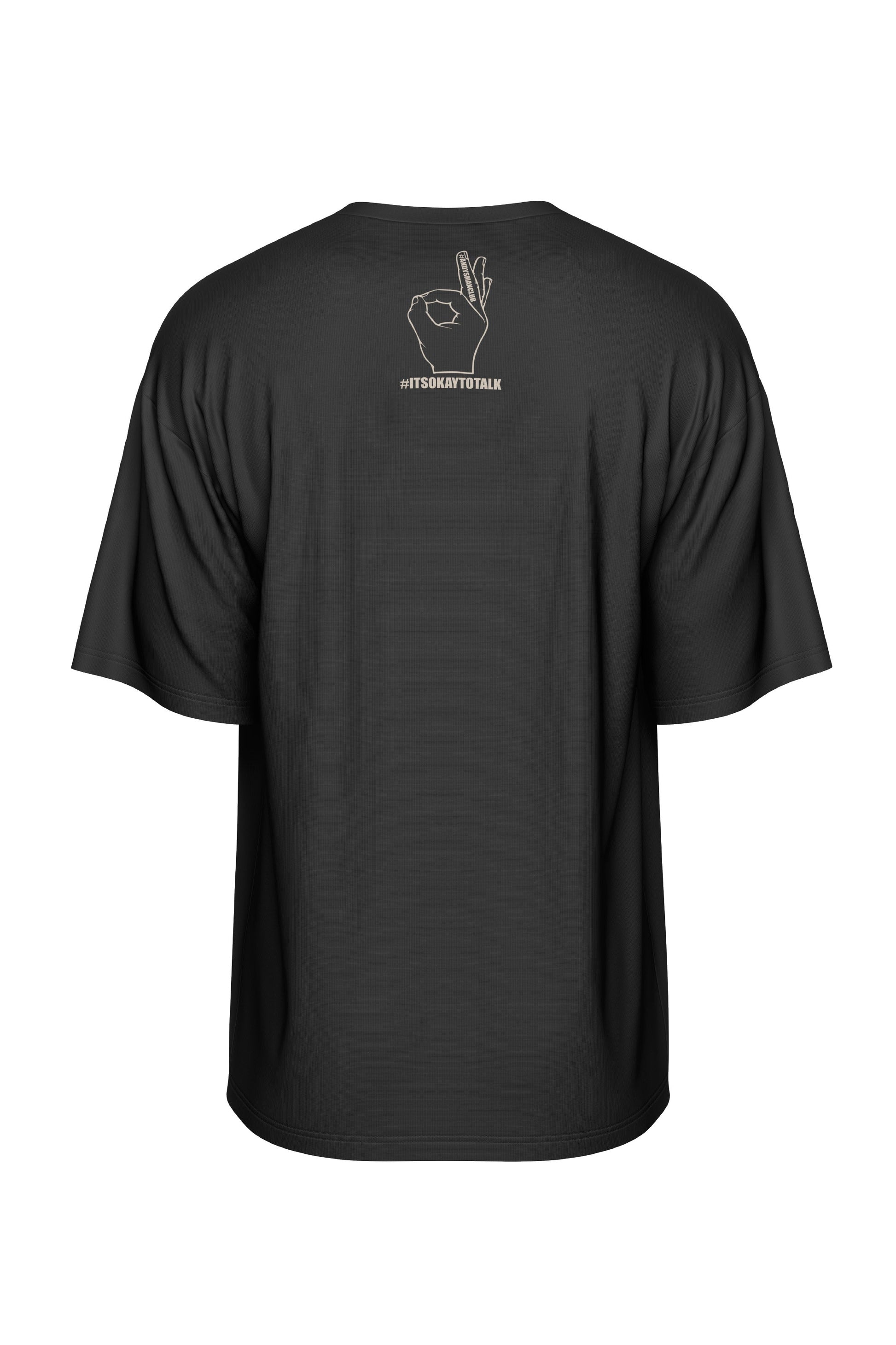 XAPE X AMC Break The Silence Oversized Tee - Black Xplosive Ape