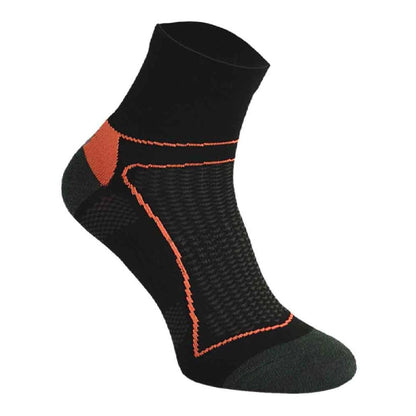 1 Pack High Vis Neon Low Cut Cycling Socks