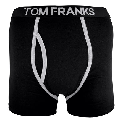 2 Pack Mens Cotton Rich Keyhole Hipster Trunks Boxers in Gift Box