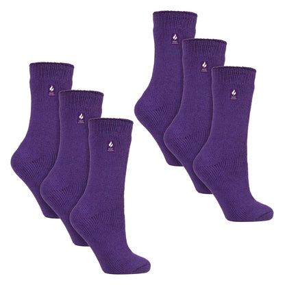 Ladies Original Thick Winter Thermal Socks (Multipack Options)