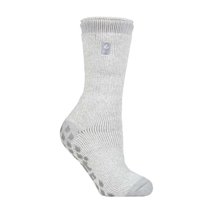 Ladies Extra Warm Fluffy Non Slip Thermal Slipper Socks