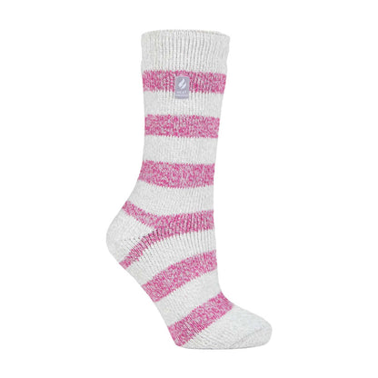 Ladies Twist Patterned Thick Winter Warm Thermal Socks