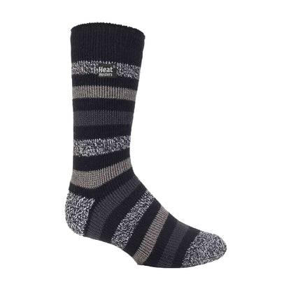 Heat Holders Men’s Twist Patterned Thermal Socks