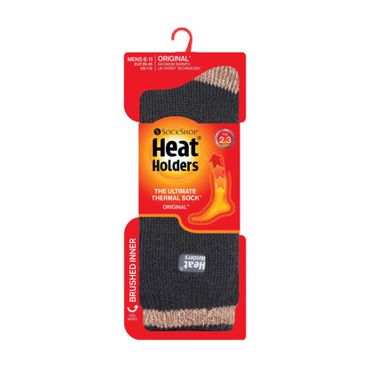 Heat Holders Men’s Twist Patterned Thermal Socks