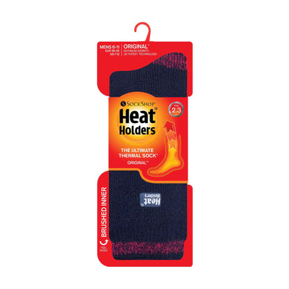 Heat Holders Men’s Twist Patterned Thermal Socks
