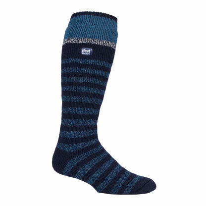 Mens Striped 2.3 TOG Winter Knee High Thermal Ski Socks