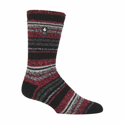Heat Holders Men’s Twist Patterned Thermal Socks