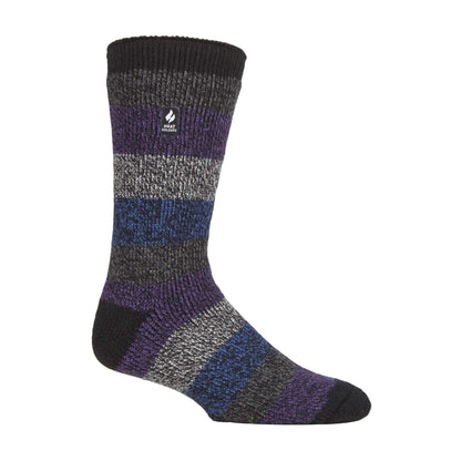 Heat Holders Men’s Twist Patterned Thermal Socks