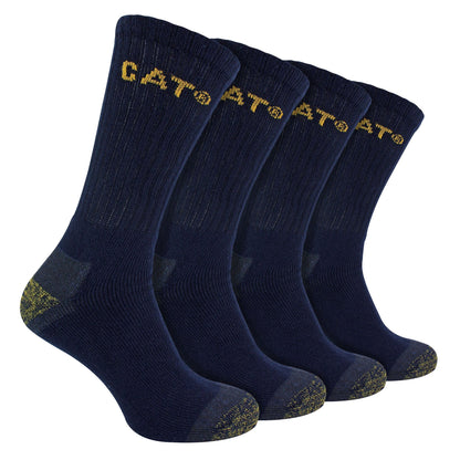 Mens 4 Pack Premium Cotton Work Socks