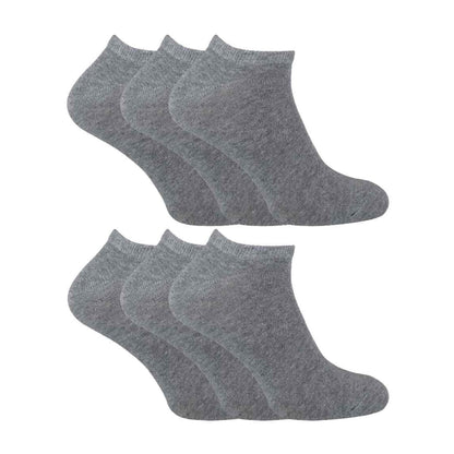 Mens Cotton Low Cut Trainer Socks (Multipack Options)