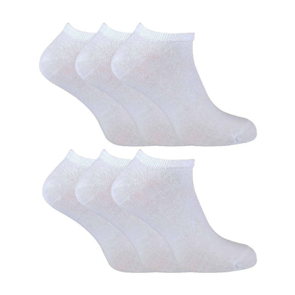 Mens Cotton Low Cut Trainer Socks (Multipack Options)
