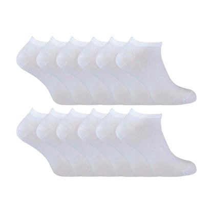 Mens Cotton Low Cut Trainer Socks (Multipack Options)
