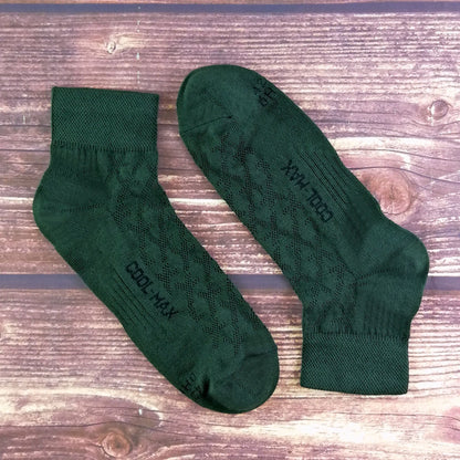 2 Pack Mens Coolmax Low Cut Ankle Hiking Socks