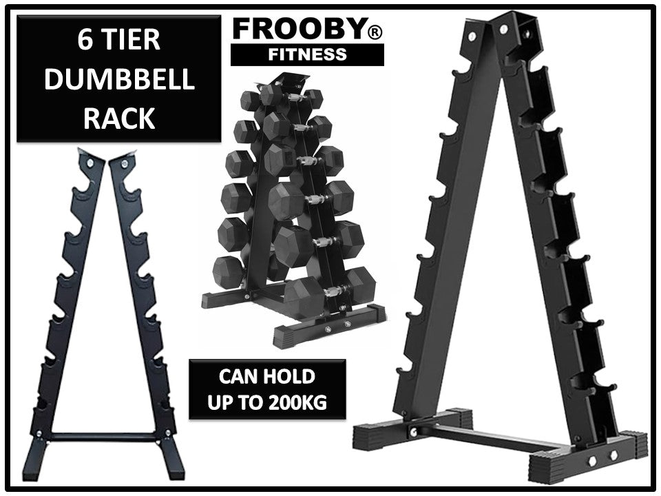 6 Tier Dumbbell Rack FROOBY
