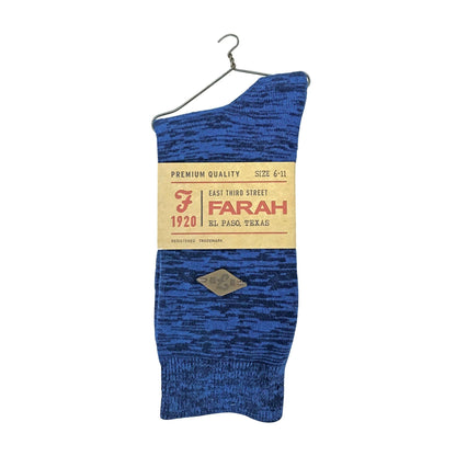 2 Pack Mens Bright Colour Luxury Cotton Casual Crew Socks