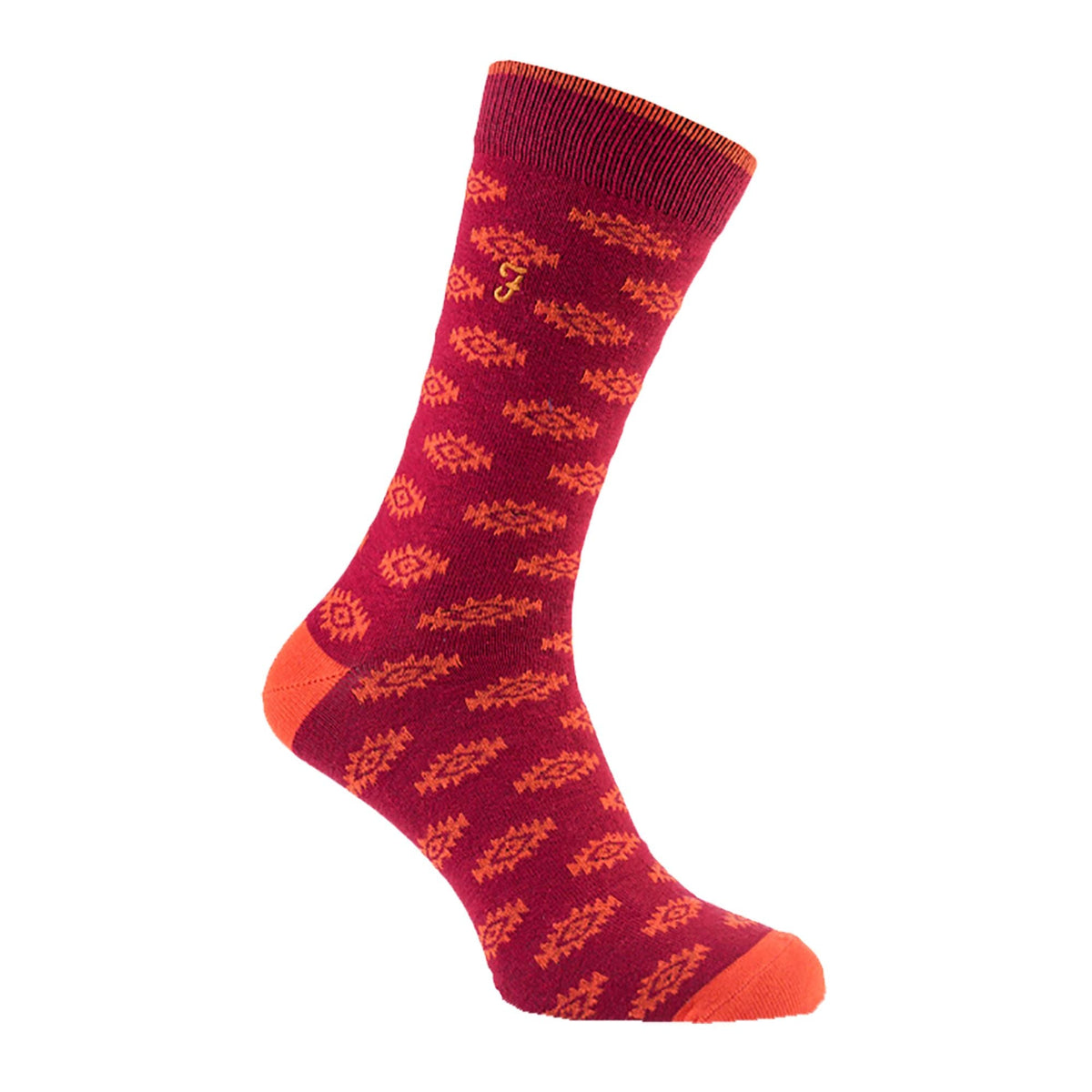 2 Pack Mens Retro Cotton Rich Luxury Formal Dress Socks