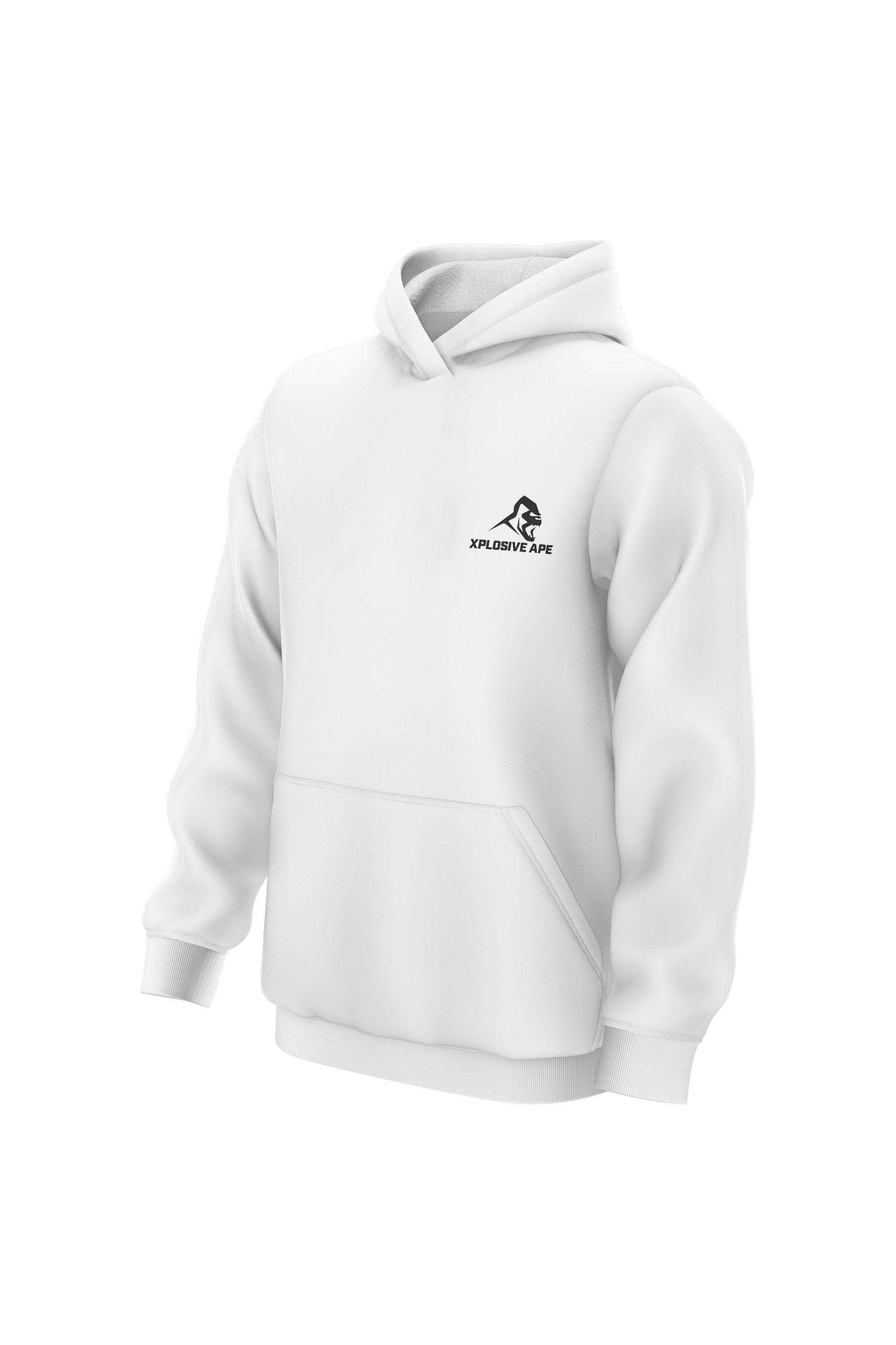 XAPE Raider Hoodie - White Xplosive Ape