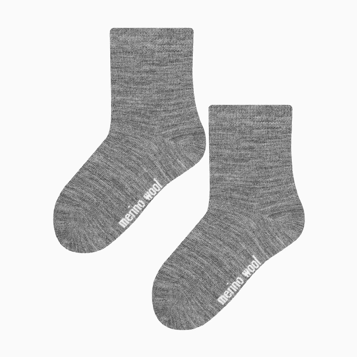 1 Pack Kids Warm Ribbed Merino Wool Socks for Winter