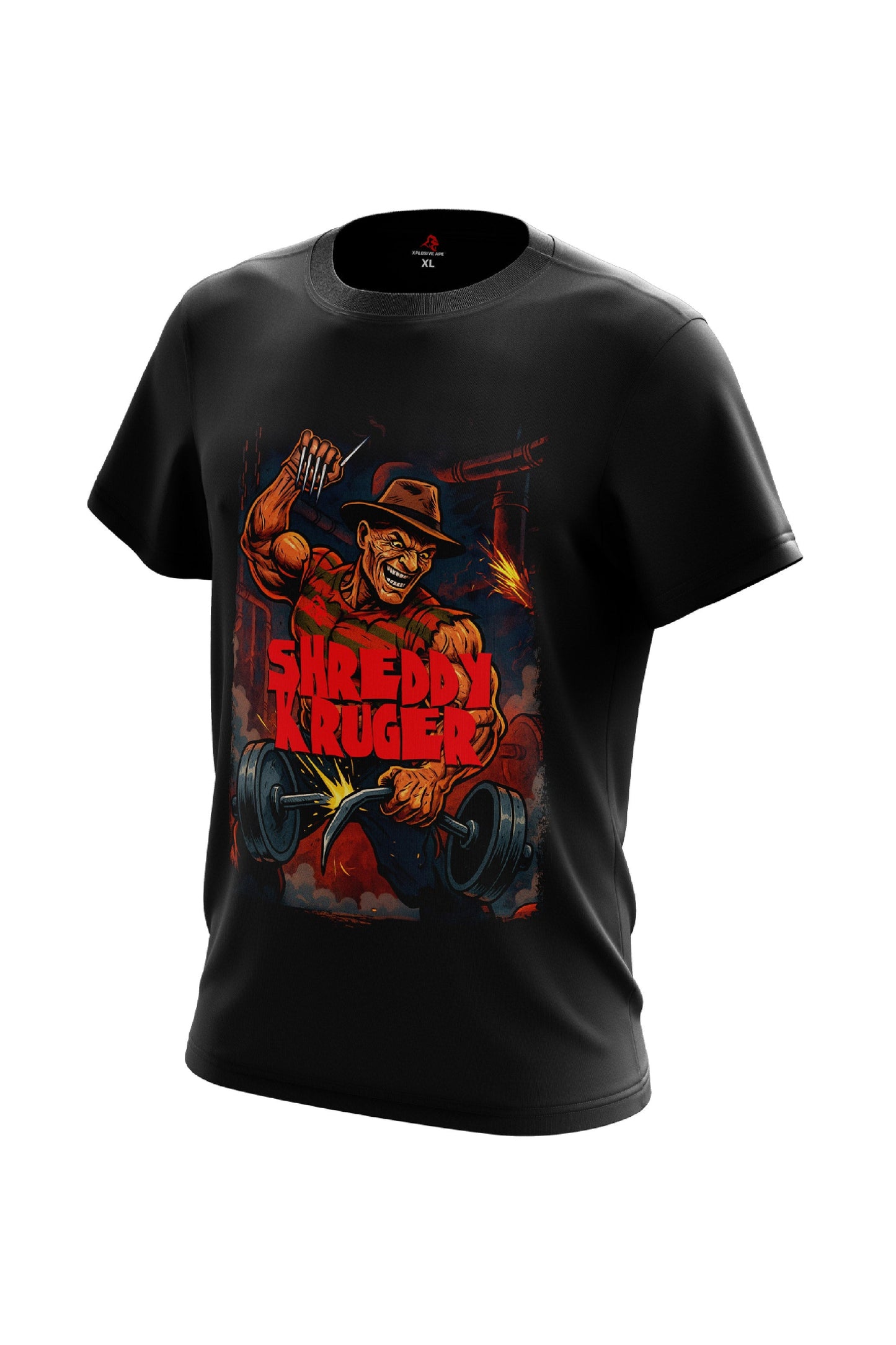 XAPE Shreddy Kruger Tee - Black Xplosive Ape