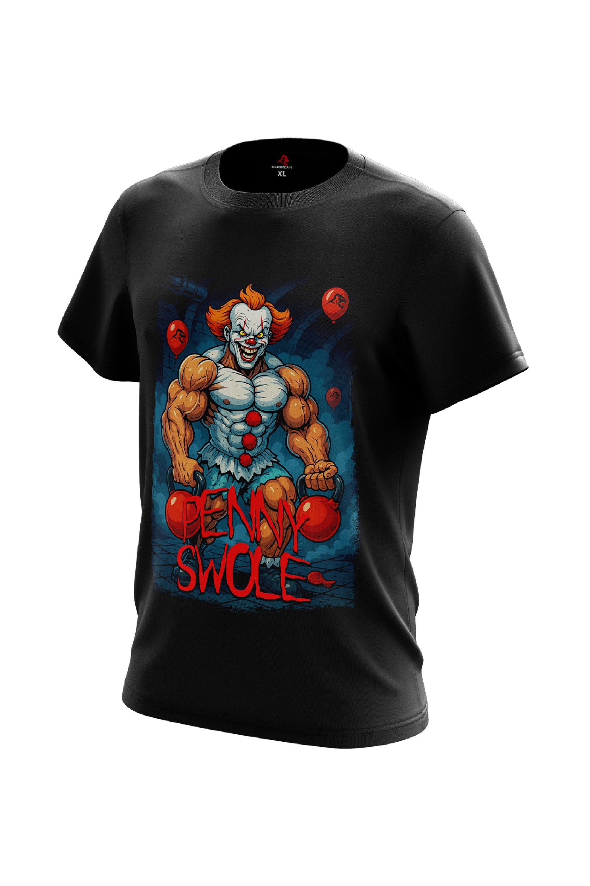 XAPE Penny Swole Tee - Black Xplosive Ape