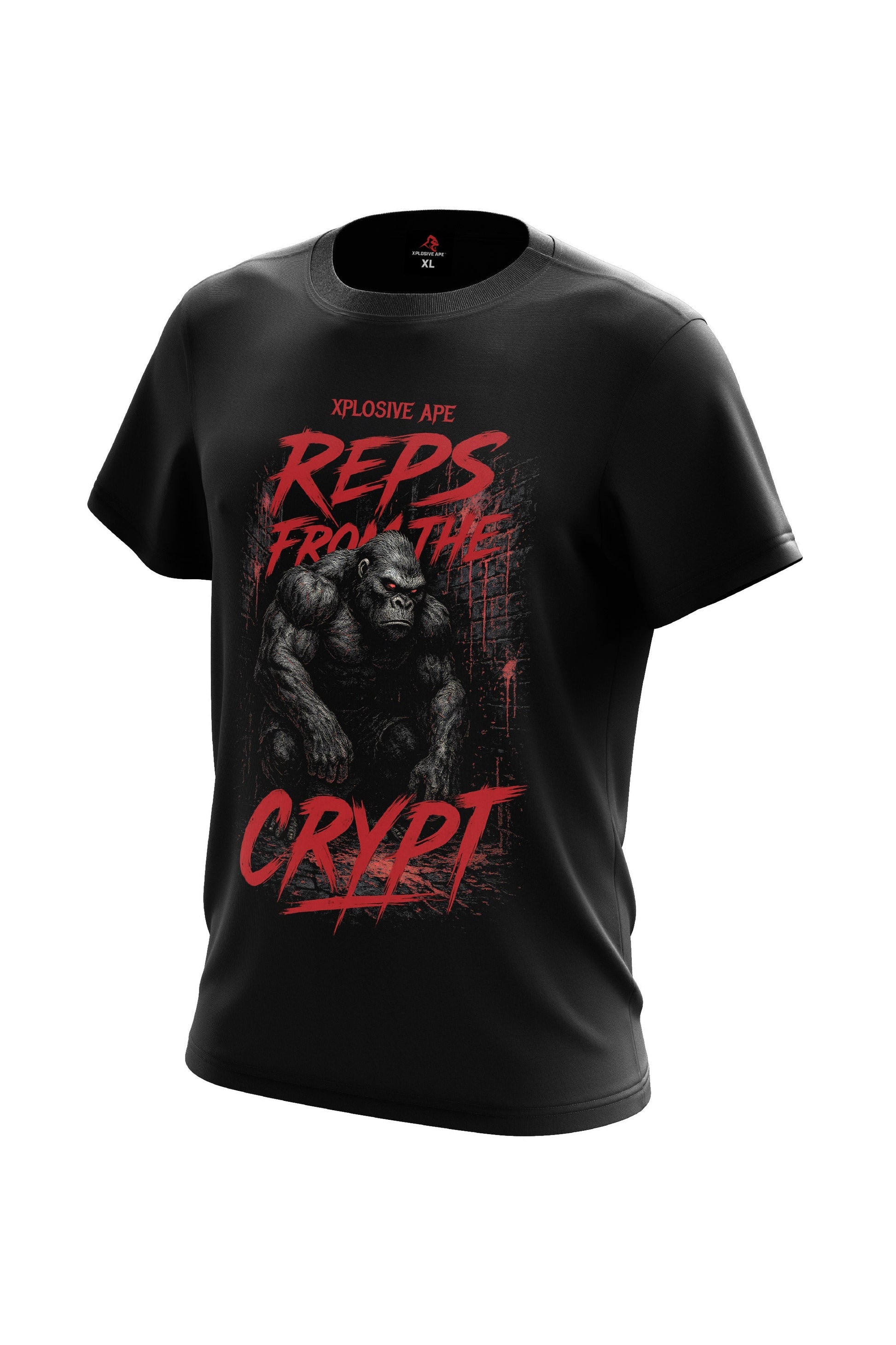 XAPE Reps From The Crypt Tee - Black Xplosive Ape