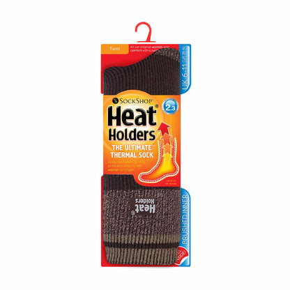 Heat Holders Men’s Twist Patterned Thermal Socks