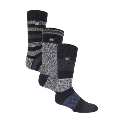 3 Pack Mens Insulated Thermal Socks for Winter