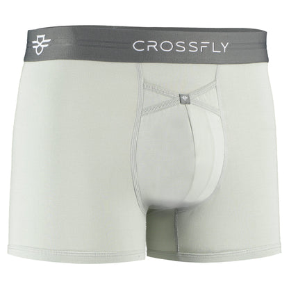 IKON X Men's 3" Trunks - Silver/Charcoal