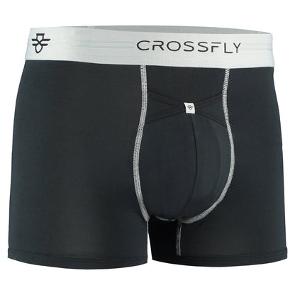 IKON X Men's 3" Trunks - Black/Silver