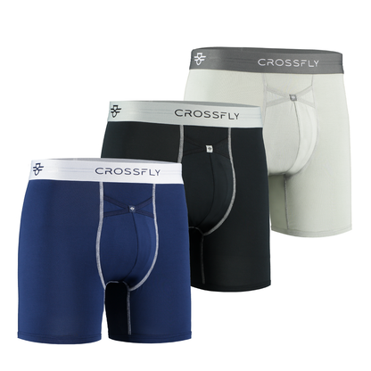 3-pack: IKON X Men's 6" Boxers - Multi