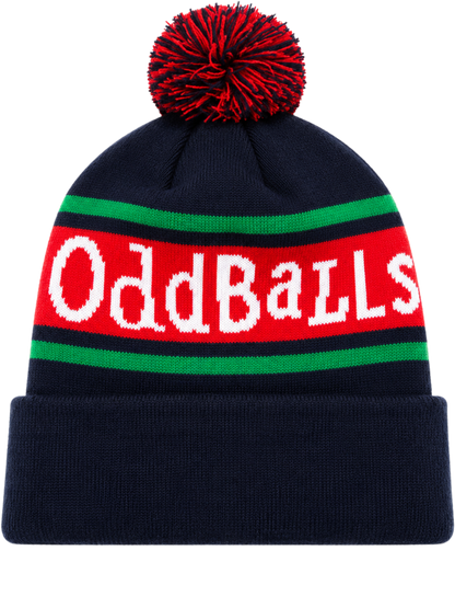 OddBalls X Madanai - The Pants People | Blue | Red | Green - Bobble Hat