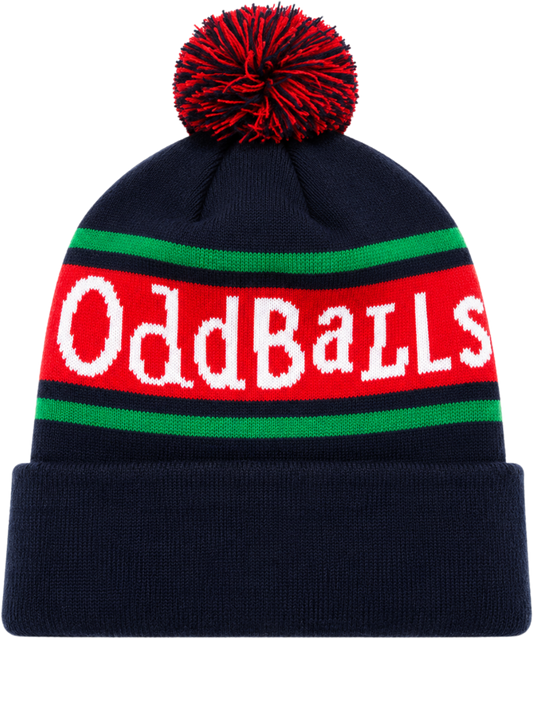 OddBalls X Madanai - The Pants People | Blue | Red | Green - Bobble Hat