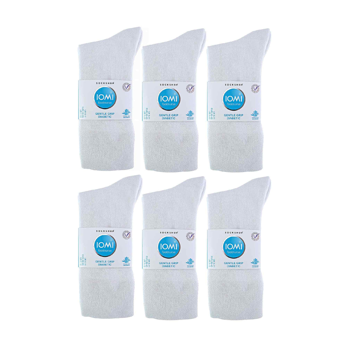2 Pack Mens Diabetic Bamboo Extra Wide  NON ELASTIC Socks