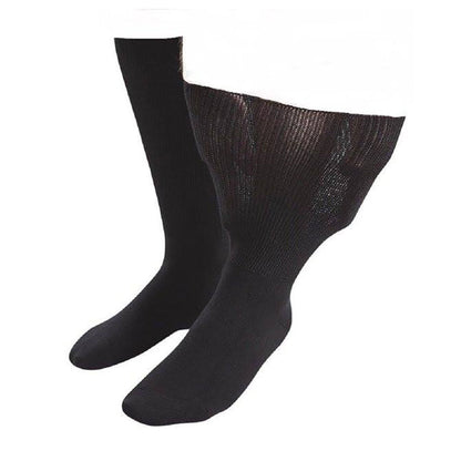1 Pack Extra Wide Loose Fit Cotton Oedema Socks for Swollen Ankles