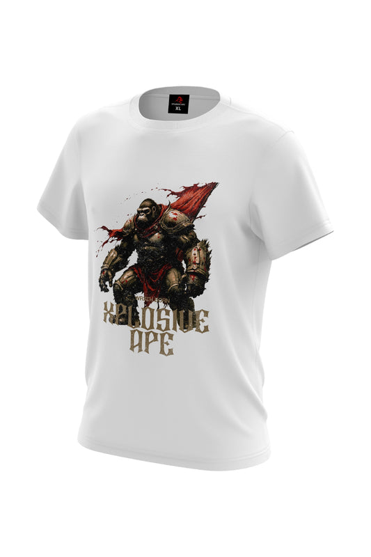 XAPE Iron Vow Tee - White Xplosive Ape
