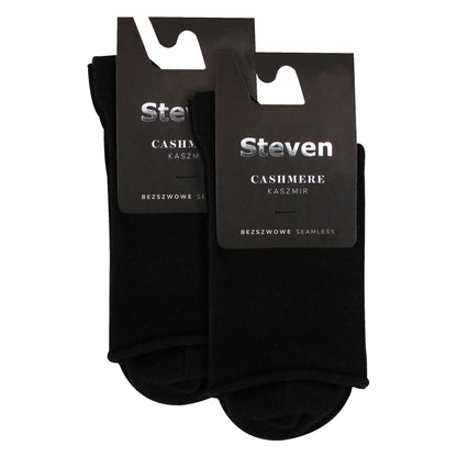 2 Pairs Ladies Cashmere Socks - Luxury Soft and Warm Seamless Everyday Socks