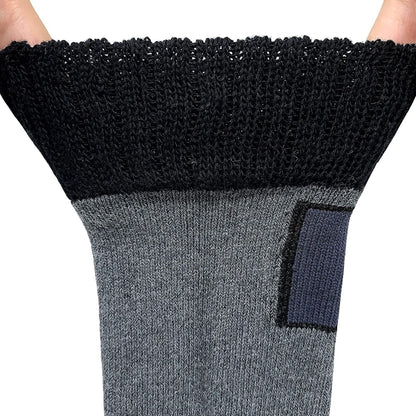 1 Pack Mens Thick Cotton Rigger Boot Socks for Hiking Outdoors